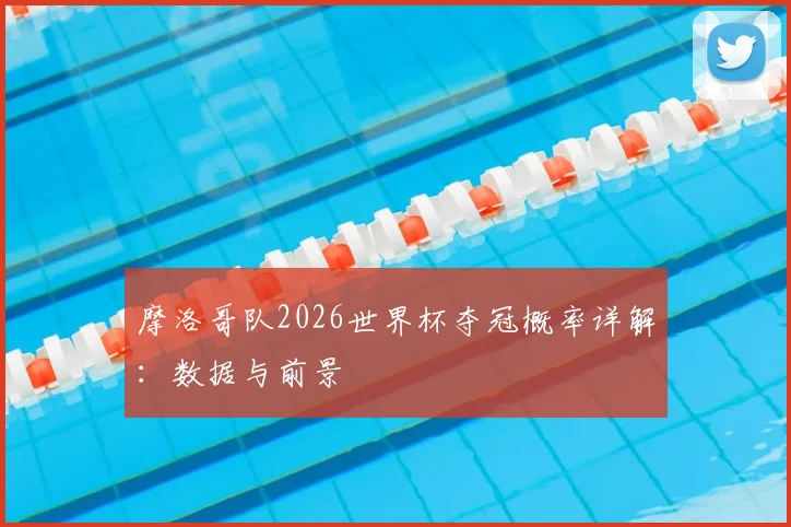 摩洛哥队2026世界杯夺冠概率详解:数据与前景